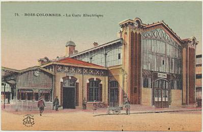 La gare électrique vers 1903 (AMBC).