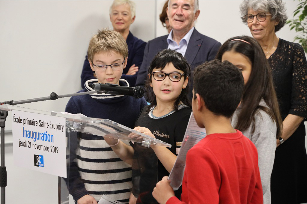 Inauguration école Saint-Exupéry - Bois-Colombes