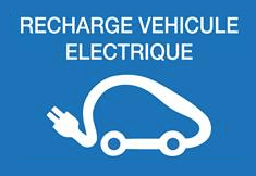 panneau recharge Véhicule électrique