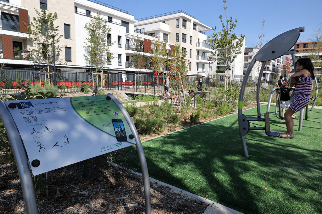 La réouverture du parc Pompidou 1