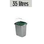 Bac de 35 litres