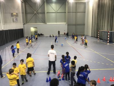 Enfants participant à pass sport vacances