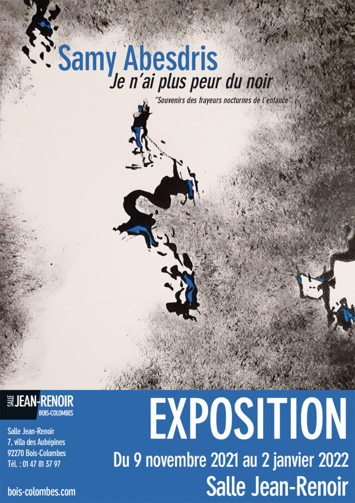 Affiche de l'expo de Samy Abesdris
