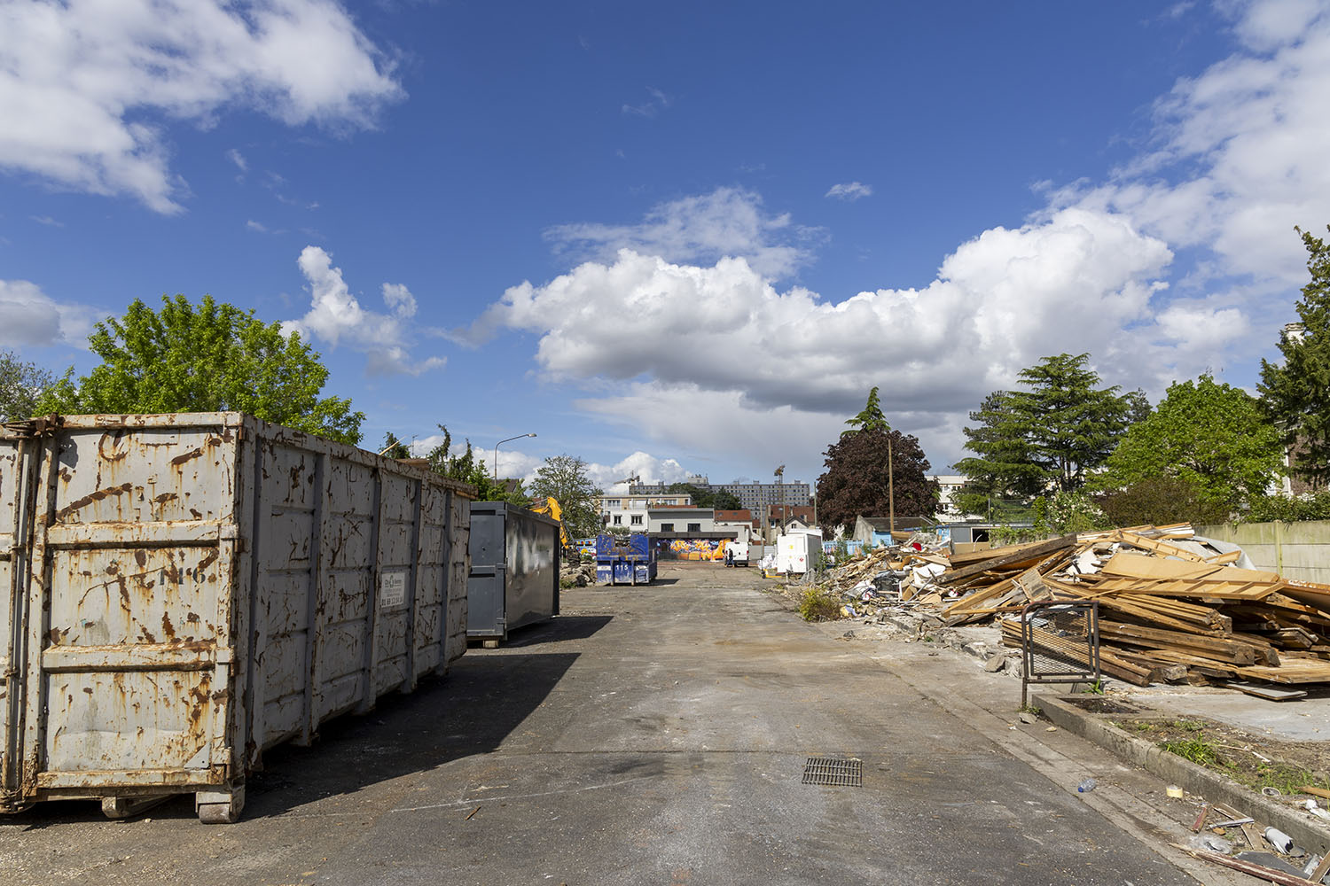 Les travaux à l’Abbé-Glatz