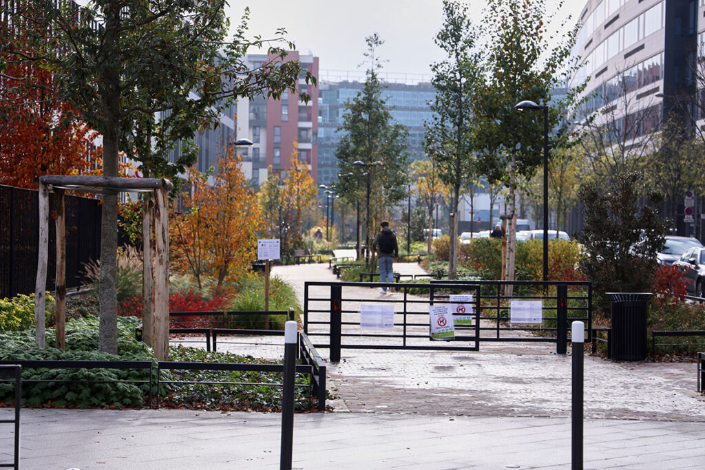 Sud de la promenade verte