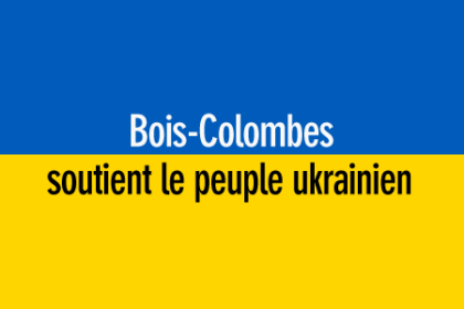 Bois-Colombes soutient le peuple ukrainien