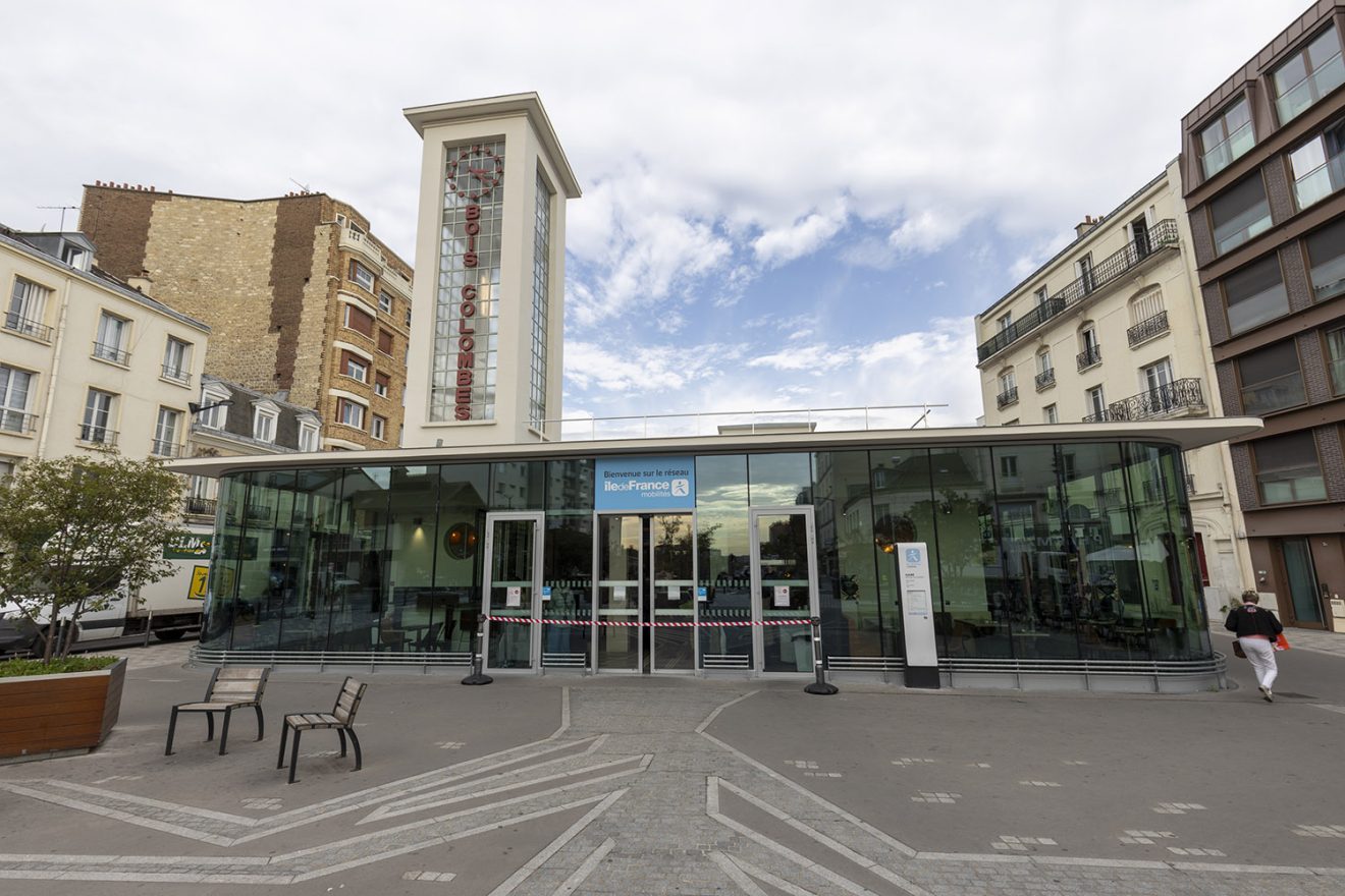 PHOTOS INAUGURATION DU NOUVEAU HALL DE LA GARE DE BOISCOLOMBES