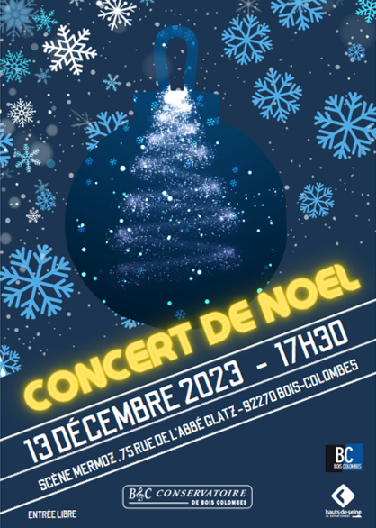 CONCERT DE NOËL DU CONSERVATOIRE