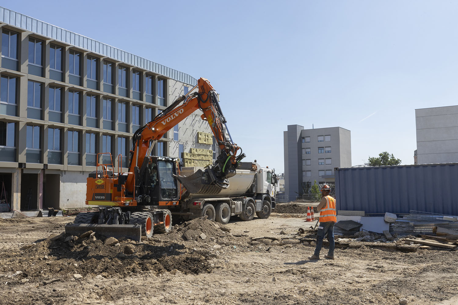 PHOTOS – LES TRAVAUX DU LYCÉE ALBERT-CAMUS