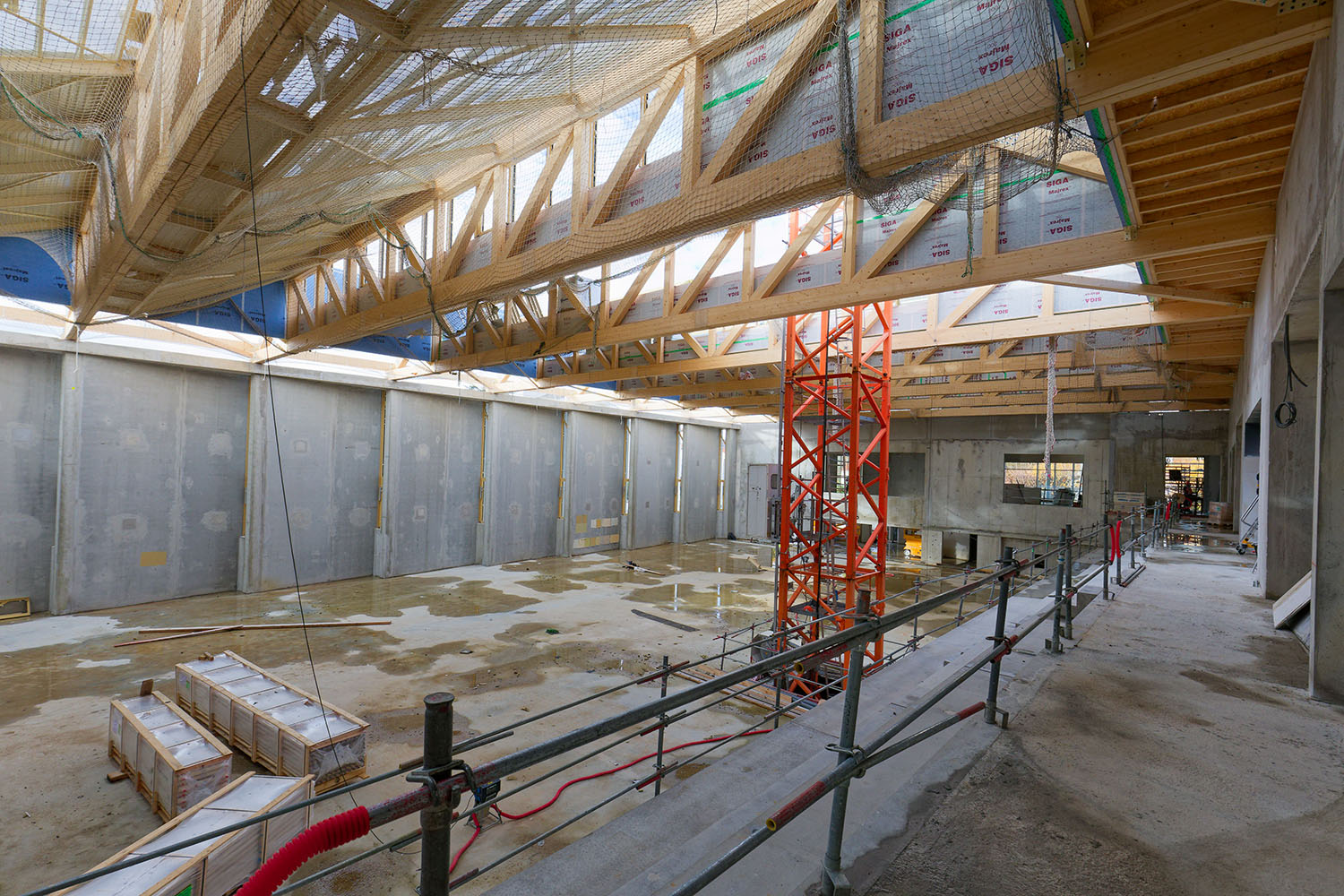 PHOTOS – LES TRAVAUX DU FUTUR COMPLEXE SPORTIF CHARLES-COSTE