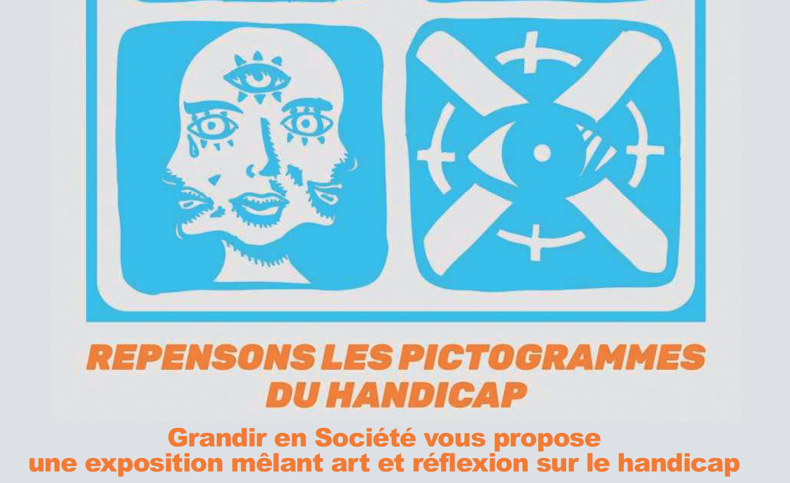 EXPO REPENSONS LES PICTOGRAMMES DU HANDICAP