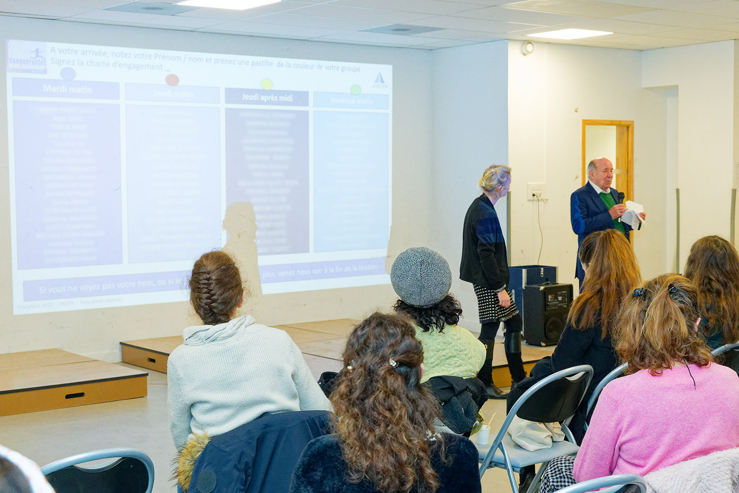 PHOTOS : 1er RENDEZ-VOUS POUR LES 60 CONQUÉRANTES